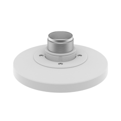 Adaptador tipo Plato necesario para montar en Pared o Techo Cámaras Hanwha serie X y P.