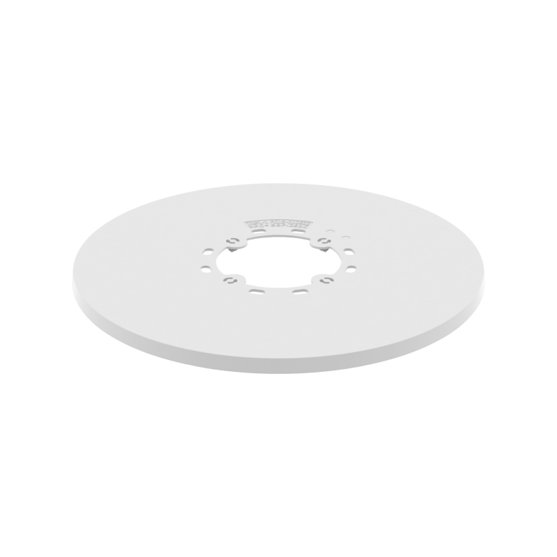 Cubierta de Montaje SBP-250C, Color Blanco, Material PC (Policarbonato), Incluye 5 Piezas, Compatible con Cámaras PNM-C16083RVQ-