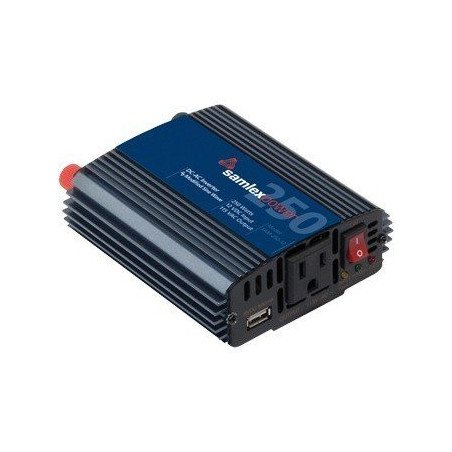 Inversor de corriente (CD-CA) potencia nominal 250 W, Ent: 12Vcd, Sal: 115Vca