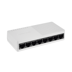 Switch Gigabit No Administrable de Escritorio de 8 Puertos 10, 100, 1000 Mbps, Diseño Compacto y Estético