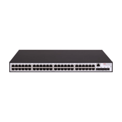 Switch Gigabit, Administrable, 48 Puertos 1000 Mbps, 4 Puertos SFP, Configuración Nube Hik-PartnerPro, Soporta IGMP