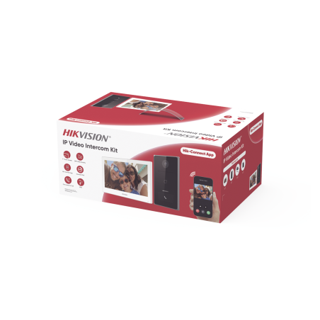 Kit de Videoportero IP, Frente de calle para exterior, 2MP, Lector de Tarjeta MiFARE, Monitor Interior, WiFi, Pantalla de 7" Tou