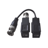 Kit de Transceptor (Balluns) TURBOHD con Botón Push, Hasta 8 MP (4K), 
