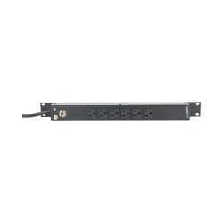 Tomacorriente Horizontal (PDU) de 6 Contactos (NEMA 5-15R) Rack 19" 1U