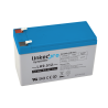 Batería 12 Vcc, 9.5 Ah, UL, Tecnología AGM-VRLA, Vida útil promedio 5 años, Para uso en equipo electrónico, Alarmas de Intrusión