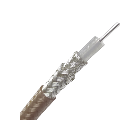 Metro de Cable Coaxial Tipo RG-142, Doble Malla, 50 Ohm