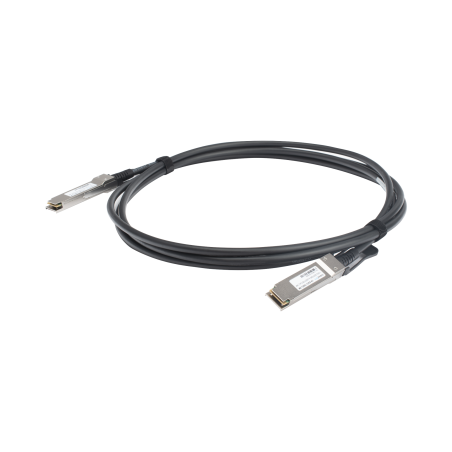 Cable DAC QSFP28 de 100 Gbps a 100 Gbps, Passive Direct Attach Copper TWinax Cable, Longitud: 3 metros