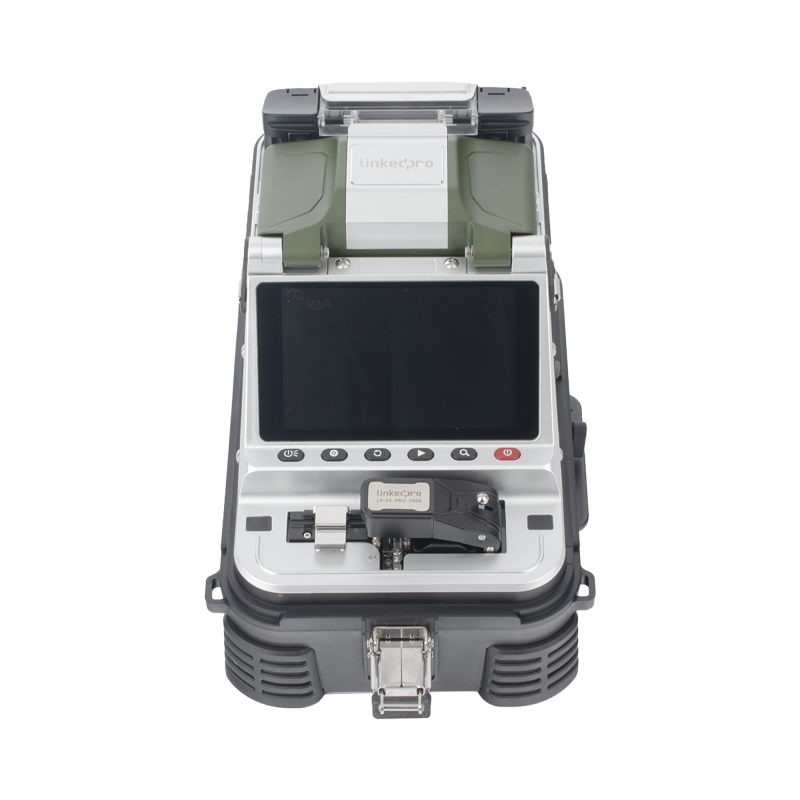 Fusionadora de Fibra Óptica MultiModo y MonoModo, 6 motores, Alineación por Núcleo, OPM + VFL, Cleaver Eléctrico de un Solo Paso