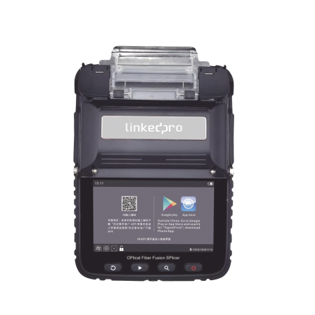 Fusionadora de Fibra Óptica MultiModo y MonoModo, 6 motores, Alineación por Núcleo, Capacitación básica virtual gratuita