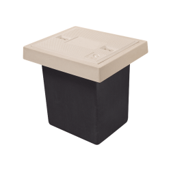 Registro de Telecomunicaciones L1T Ligero, 1 Tapa, Resistencia 2.5 Ton