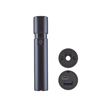 Localizador Visual de Fallos (VFL), Para conectores SC, FC, ST, Hasta 8-10 km de Distancia, Recargable por puerto USB