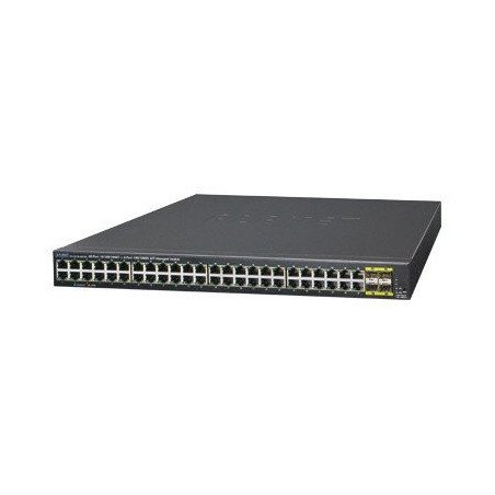 Switch Administrable de 48 puertos 10/100/1000T + 4 puertos SFP 100/1000X