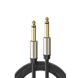 Cable de Audio Mono 6.35mm (1, 4") Macho a 6.35mm (1, 4") Macho, 5 Met