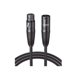 Cable para Micrófono XLR Tipo Canon Macho a Hembra, 5 Metros Plug & Pl