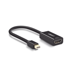 Convertidor Mini Display Port a HDMI, 4K@30Hz, Thunderbolt, Blindaje i