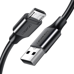 Cable USB-A a Micro USB, 2 Metros, Tecnología de Carga Rápida Qualcomm