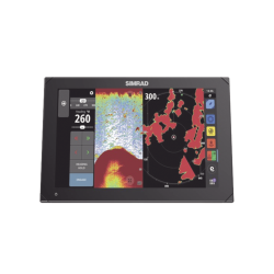 Pantalla táctil multifunción NSX 3012, cuenta con mapa base global, sonda de 1 kW, antena GPS interna, conexiones remotas WiFi y