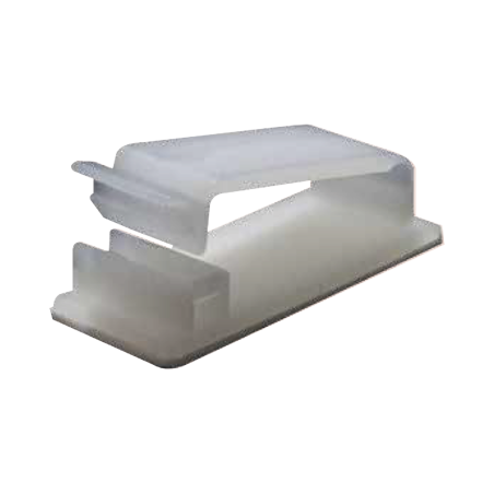 Clip Organizador de Cables Auto-Adherible Diseñado Para Sujetar y Organizar Cables Sin Necesidad de Perforar Muros, Paquete con