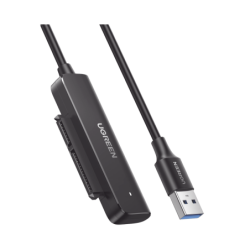 Cable Adaptador SATA a USB 3.0, SATA 3.0, 2.0, Soporta HDD y SSD de 2.