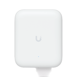 Access Point UniFi WiFi U7 Outdoor WiFi 7 802.11be doble banda, MU-MIMO 2x2 en cada banda, Puerto 2.5G, antena sectorial integra