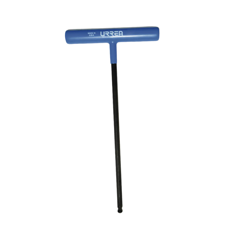 Llave hexagonal larga tipo "T", Punta de Bola Ergonómica, Métrica 8 mm.