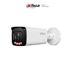 Cámara Bullet IP de 5MP con iluminador dual inteligente Full Color y tecnología WizSense. Cuenta con micrófono integrado, clasif