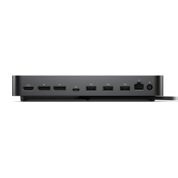 Smart hub DELL WD25, Alámbrico, USB 3.2 Gen 2 (3.1 Gen 2) Type-C, 100 W, 10,100,1000,2500 Mbit/s, Negro, 6144 x 3456 Pixeles