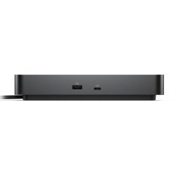 Smart hub DELL WD25, Alámbrico, USB 3.2 Gen 2 (3.1 Gen 2) Type-C, 100 W, 10,100,1000,2500 Mbit/s, Negro, 6144 x 3456 Pixeles