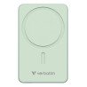 Power Bank Verbatim Charge 'n' Go Essentials, 10000 mAh, Quick Charge 3.0, Cargador inalámbrico, 35 W, Verde