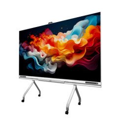 Pantalla LED All-in-One de 135"/Pitch 1.5mm COB/600 Nits, WiFi 6, Android 11, Cámara integrada, Audio, Ideal para entornos ejecu
