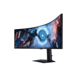 Monitor Samsung Odyssey, 49 pulgadas VA, G9 G91F, DQHD 5120 x 1440, 144 hz, 1000R, HDR10+ Gaming