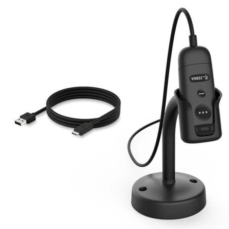 Zebra CS60, Standard Range (SR), Kit, escáner de código de barras, PDA
