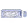 Teclado/mouse Logitech pop icon inalámbrico bluetooth easy-switch lila