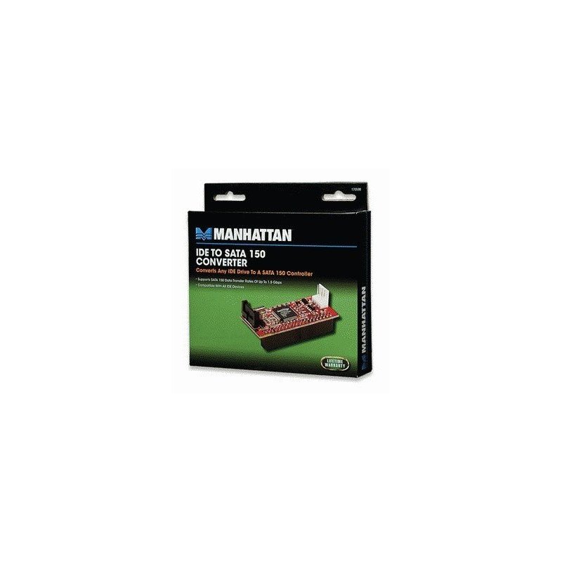 Convertidor Manhattan HDD IDE a tarjeta SATA150 v