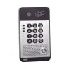 Video portero IP con 2 líneas SIP, cámara HD, relevador integrado, teclado numérico y lectora de tarjetas rfid para control de a
