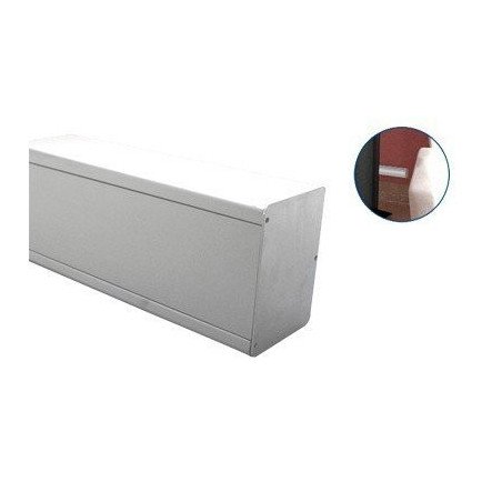 Tapa final de aluminio, para canaleta INKA100