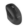 Mouse Acteck optimize Flow mi480, inalámbrico, 1600 dpi, 5 botones scroll, alcance 10 m, dongle BT 2.4 MHz, negro