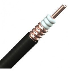 Cable Coaxial Heliax de ½ Cobre Corrugado Con Forro Retardante al Fueg