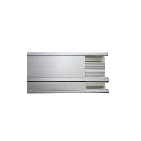 Canaleta de aluminio, 149 x 41 tramo 3m.