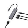 Hub Verbatim Multipuertos USB-C - 4 puertos, 100W