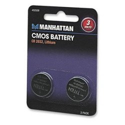 Batería CMOS Manhattan 20323vlitio con 2 piezas
