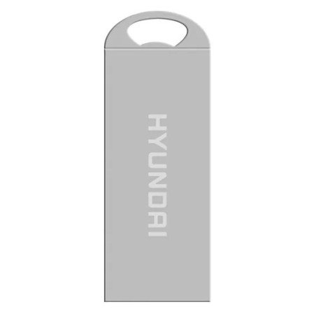 Memoria USB HYUNDAI U2BK/8 - Plata, 8 GB, USB 2.0