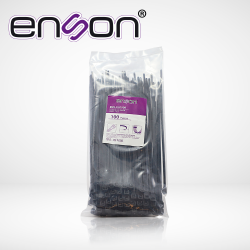 Cincho de nylon Enson ens-ch190b color negro de 4.8 x 190mm de longitu