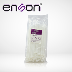 Cincho de nylon Enson ens-ch190w color natural de 4.8 x 190mm de longi