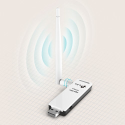 Tarjeta de red USB inalámbrica TP-Link 150mbps 802.11n g b antena desmontable 4dbi