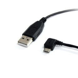Cable USB 2.0 StarTech.com - 1.83 m, USB A, Micro-USB B, Macho Macho, Negro
