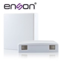 Caja terminal de fibra óptica roseta Enson ens-fo TB para dos acopladores SC, LC uso interior
