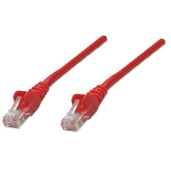 Cable de red Intellinet 3 m (10 pies), Cat 6. UTP, rojo