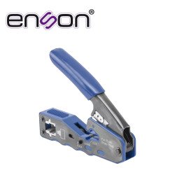 Pinza Enson ens-passthr para corte y fácil terminado de plugs RJ45 pas