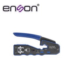 Pinza Enson ens-passthr para corte y fácil terminado de plugs RJ45 pas